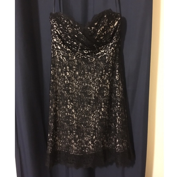 White House Black Market Dresses & Skirts - White House | Black Market Strapless Lace Dress